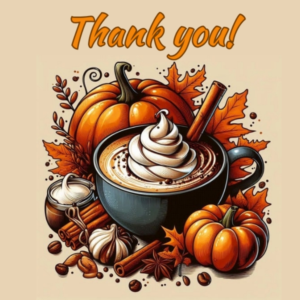♥️ 5x25 / 60 Thank Fall Harvest Stickers Small Business Thank You Stickers